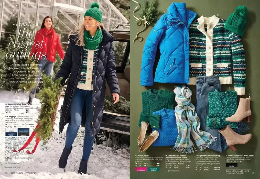 Weekly ad Talbots What’s in a WISH? from November 16 to November 30 2024 - Page 15