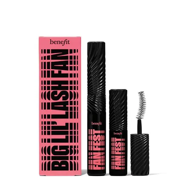 Big Lil Lash Fan Full-size and mini fanning & volumizing mascara