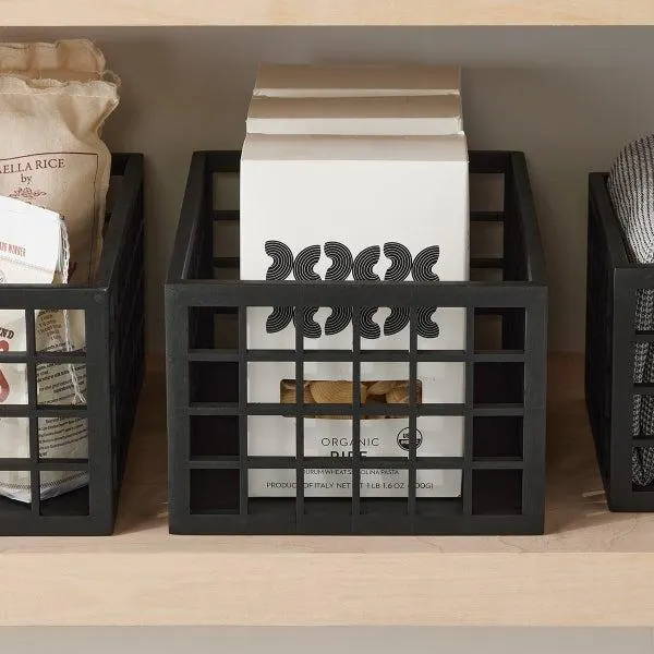 Marie Kondo Shoji Bamboo Pantry Bins