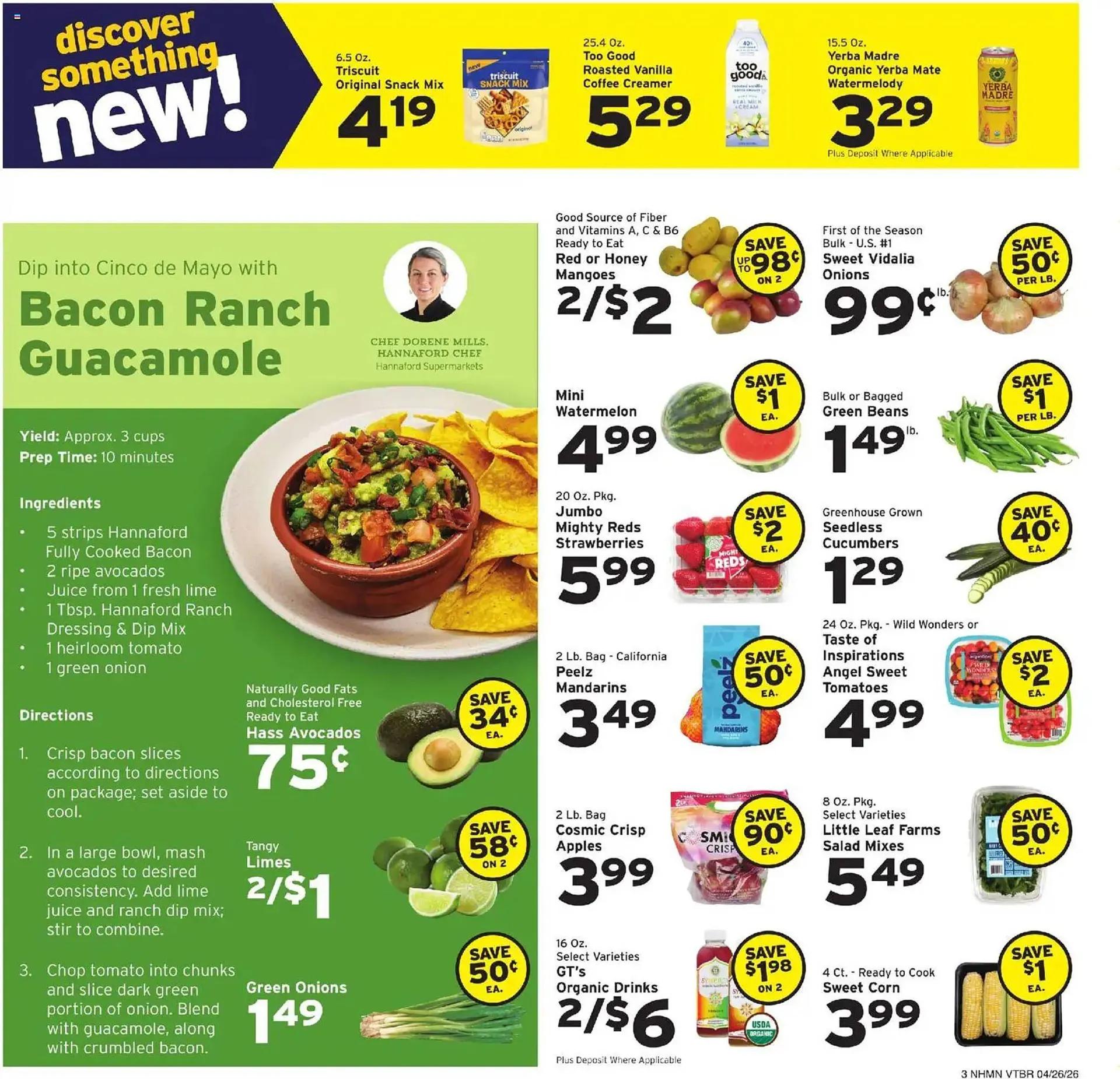 Weekly ad Hannaford flyer from April 26 to May 3 2026 - Page 3