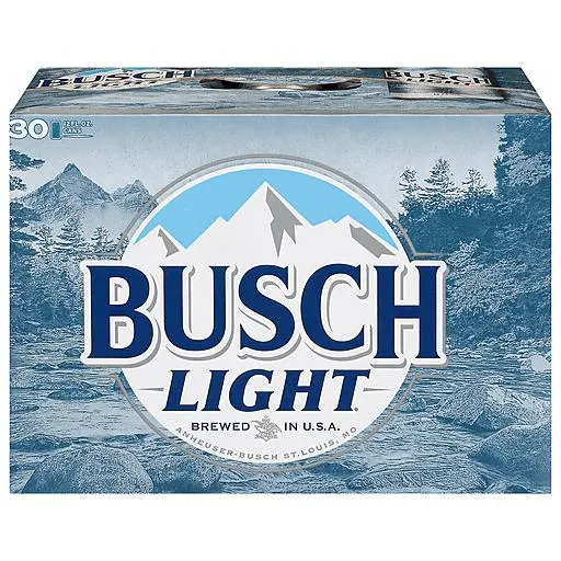Busch Light Beer 30 ea