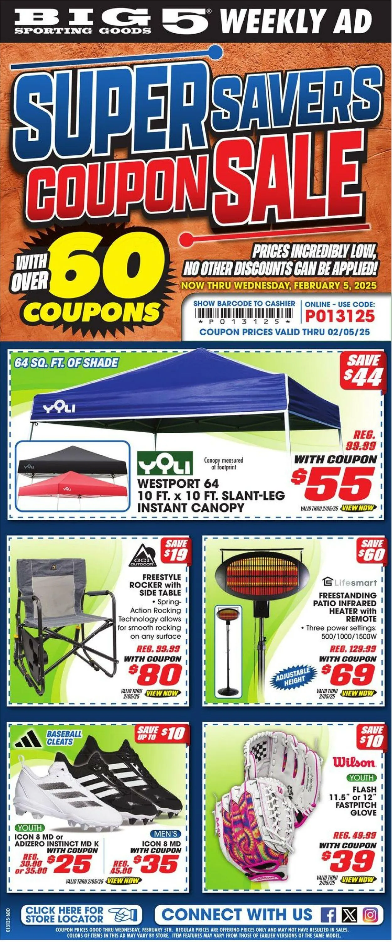 Weekly ad Big 5 from January 31 to February 5 2025 - Page 1