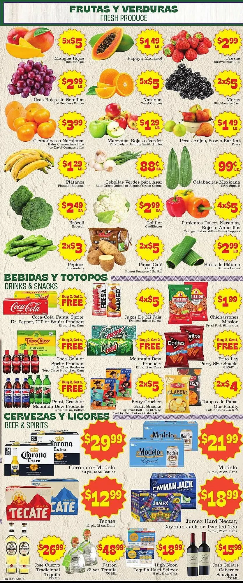 Weekly ad Supermercado Nuestra Familia weekly ad from April 26 to May 2 2026 - Page 3