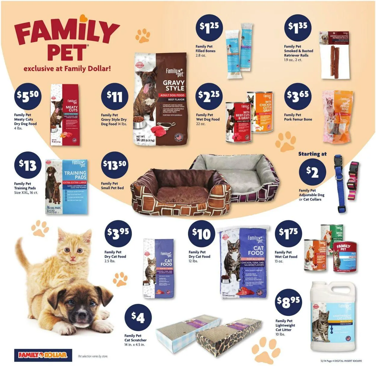 Weekly promotion Family Dollar Current weekly ad spanning from December 14 to December 20 2025 - Page 14 for Catalogue 365