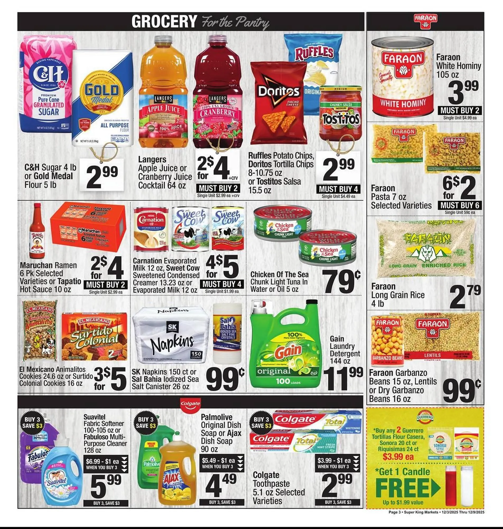 Weekly ad Super King Markets weekly ad from December 3 to December 9 2025 - Page 3