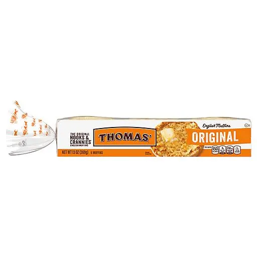 Thomas&#039; English Muffins, Original 6 ea