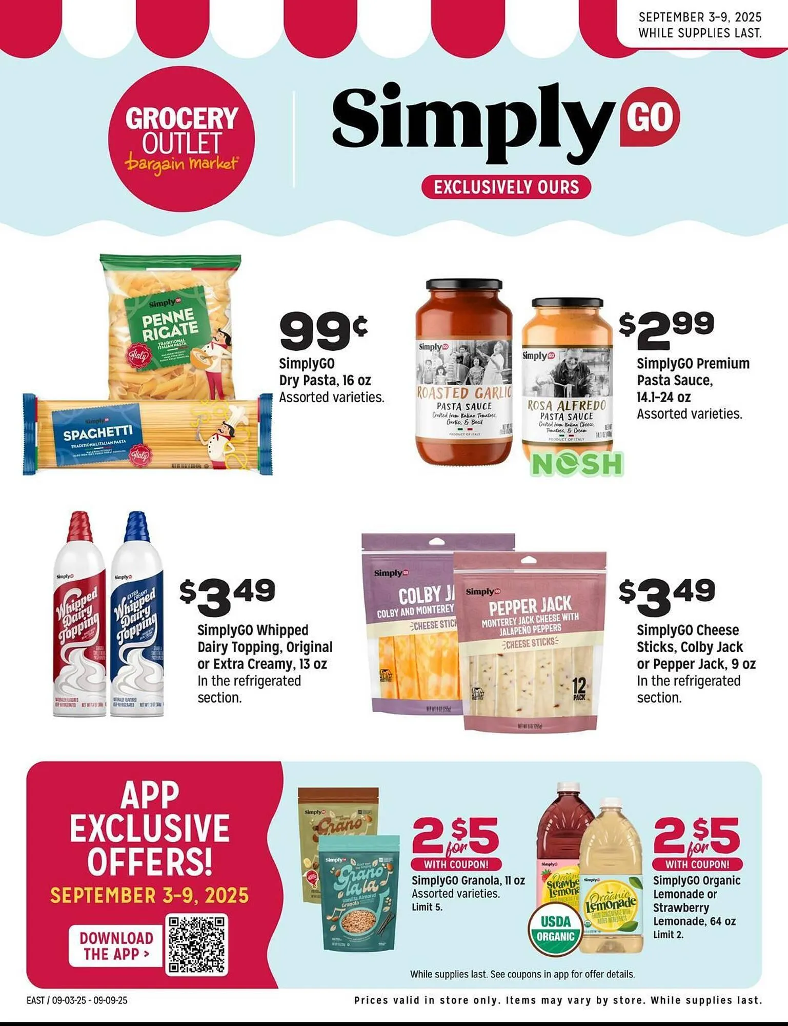 Weekly ad Grocery Outlet weekly ad from September 3 to September 9 2025 - Page 1