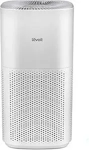 LEVOIT Air Purifiers for Home, Large Room Up to 2933 Ft² With HEPA Sleep Mode, AHAM VERIFIDE, Smart WIFI, PM2.5 Monitor, 3-in-1 Filter For Smoke, Pet Allergies, Dust, Alexa Control, Core 600S-P, White