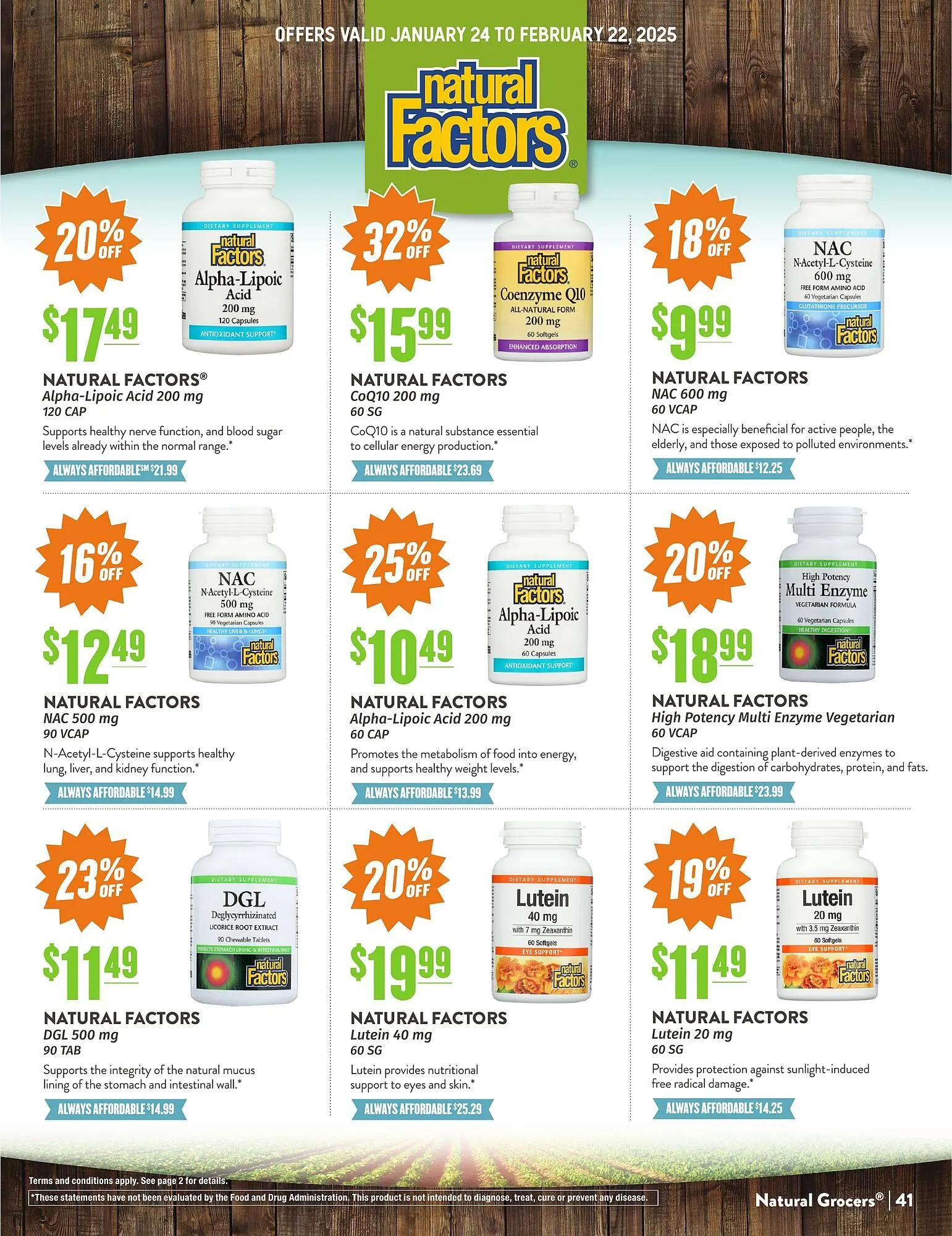 Weekly ad Natural Grocers ad from January 24 to February 22 2025 - Page 40