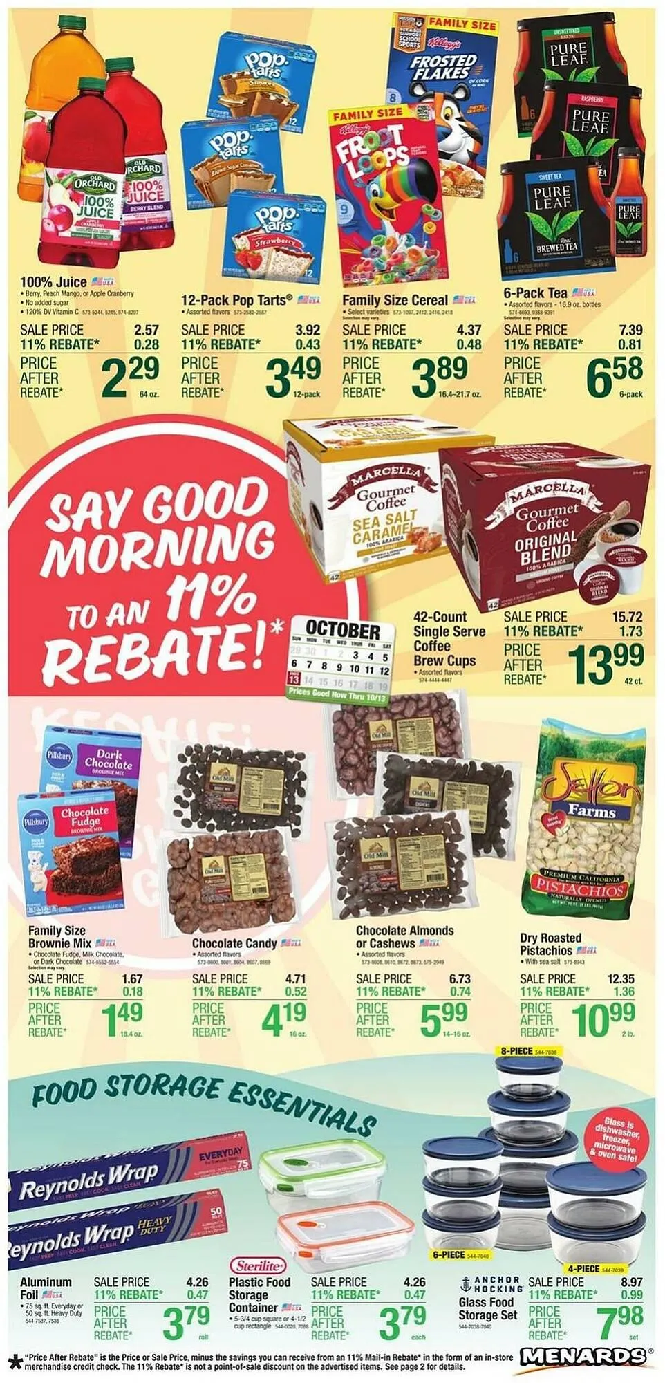 Weekly ad Menards Weekly Ad from October 2 to October 13 2024 - Page 1