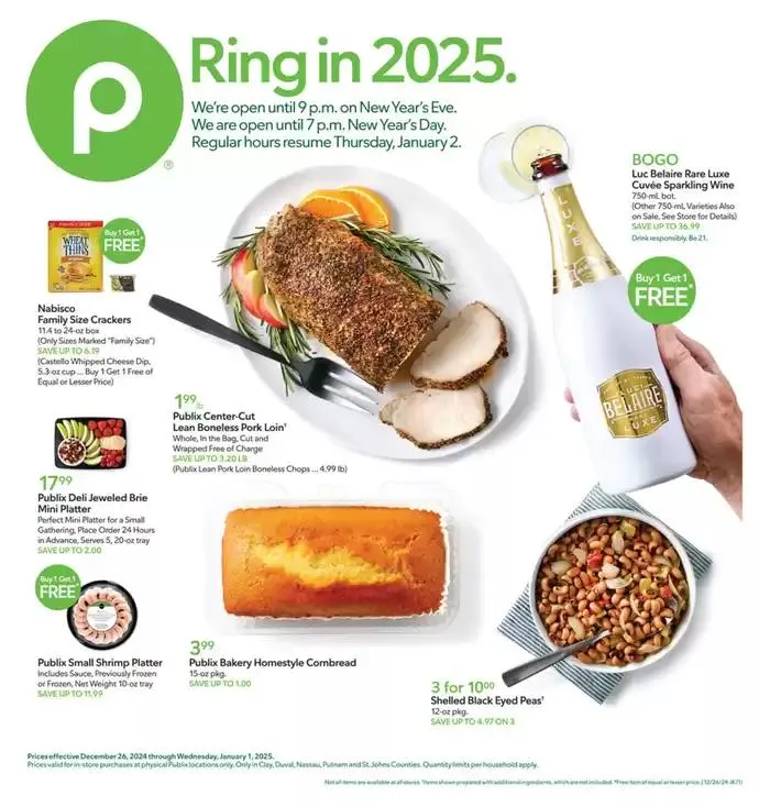 Weekly ad Exclusive deals for our customers from December 26 to January 1 2025 - Page 1