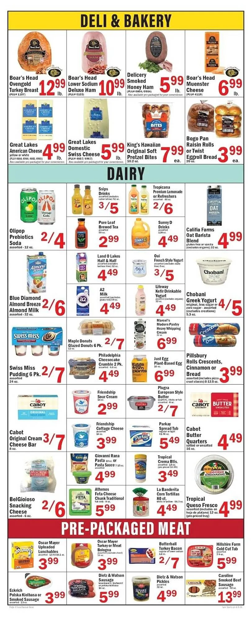 Weekly ad Food Bazaar circular from April 9 to April 15 2026 - Page 4