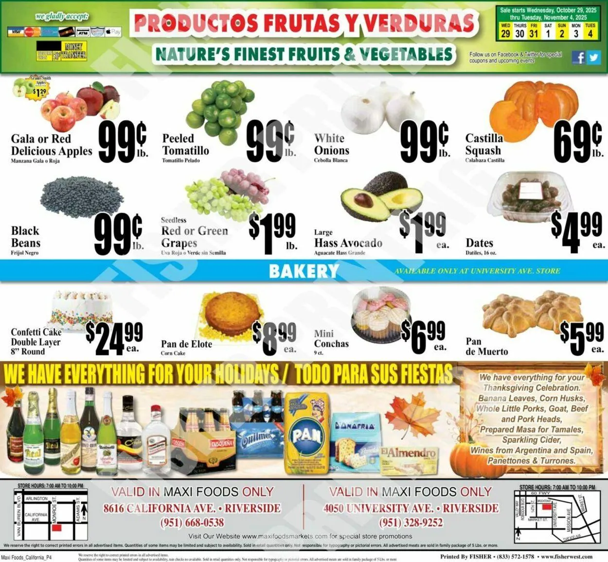 Weekly ad Maxi Foods Current weekly ad from October 29 to November 4 2025 - Page 4