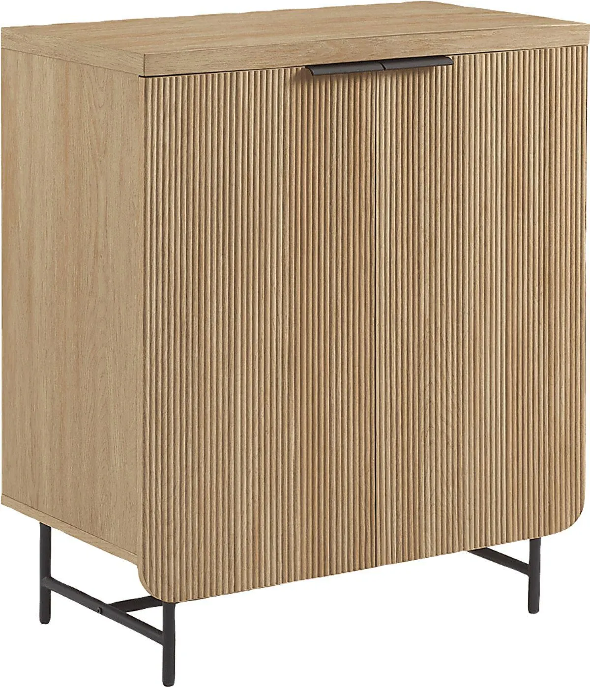 Omerea Oak Accent Cabinet