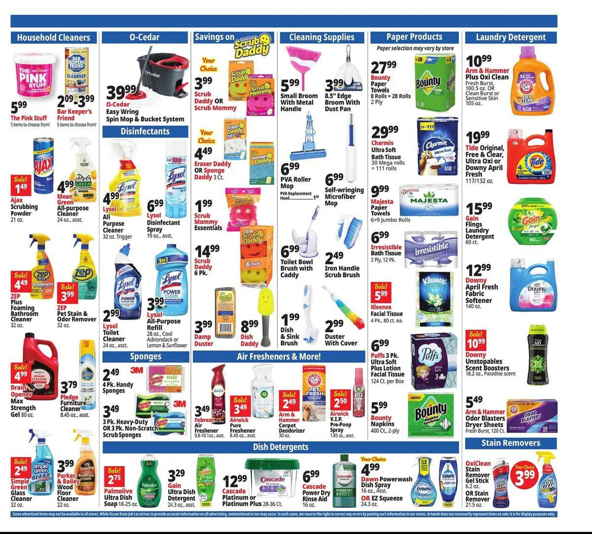 Weekly promotion Ocean State Job Lot flyer spanning from December 4 to December 10 2025 - Page 19 for Catalogue 365