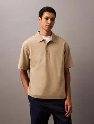 Chainstitch Relaxed Polo Shirt