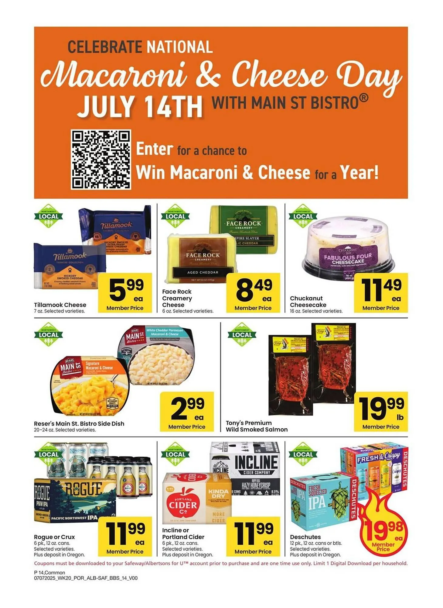 Weekly ad Albertsons Weekly Ad from July 7 to August 3 2025 - Page 14