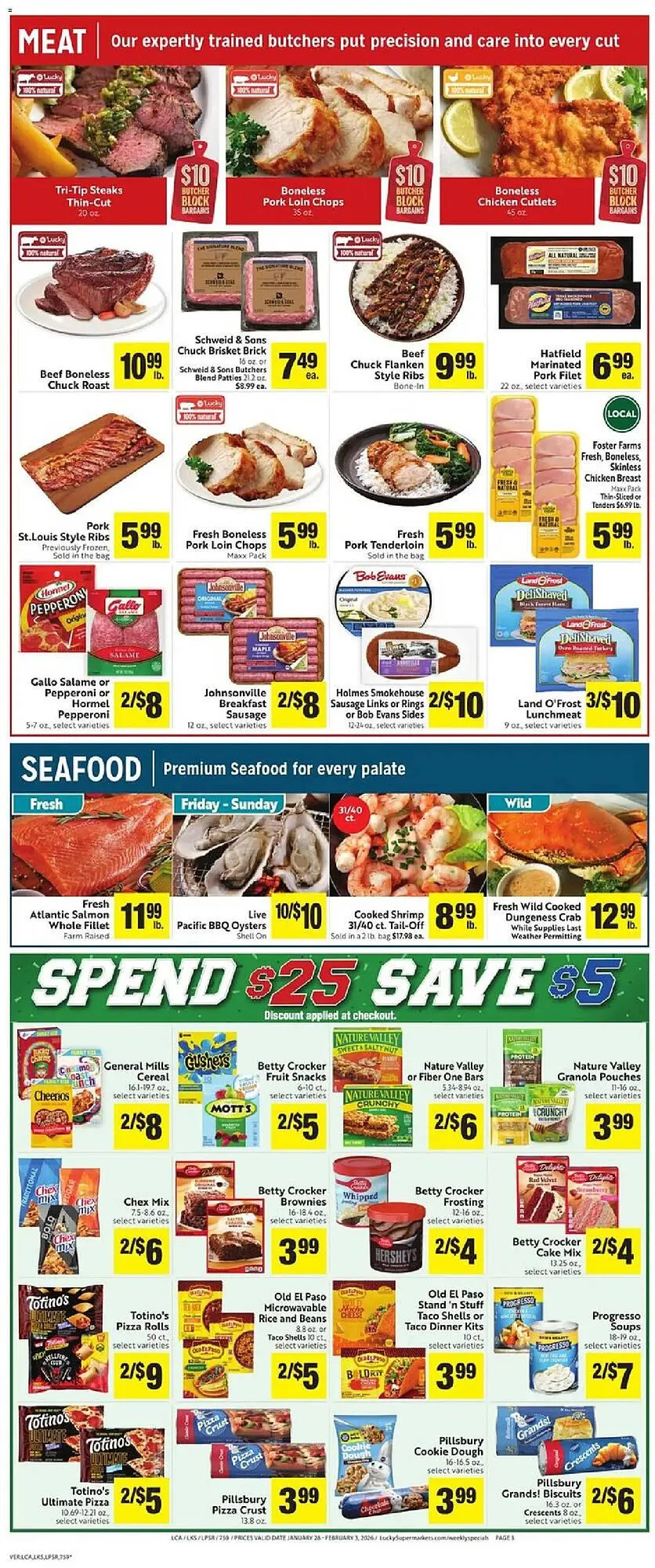Weekly ad Lucky Supermarkets weekly ad from January 28 to February 4 2026 - Page 3