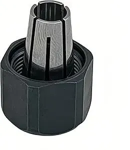 48-66-0974 Replace for Milwaukee 48-68-0031 14-46-0167 Collet Nut 2485-20 2486-20 48-66-0975 1/4"(6.35mm) Collet 48-66-0985 Routers Self-Releasing Collet and Locking Nut Assembly