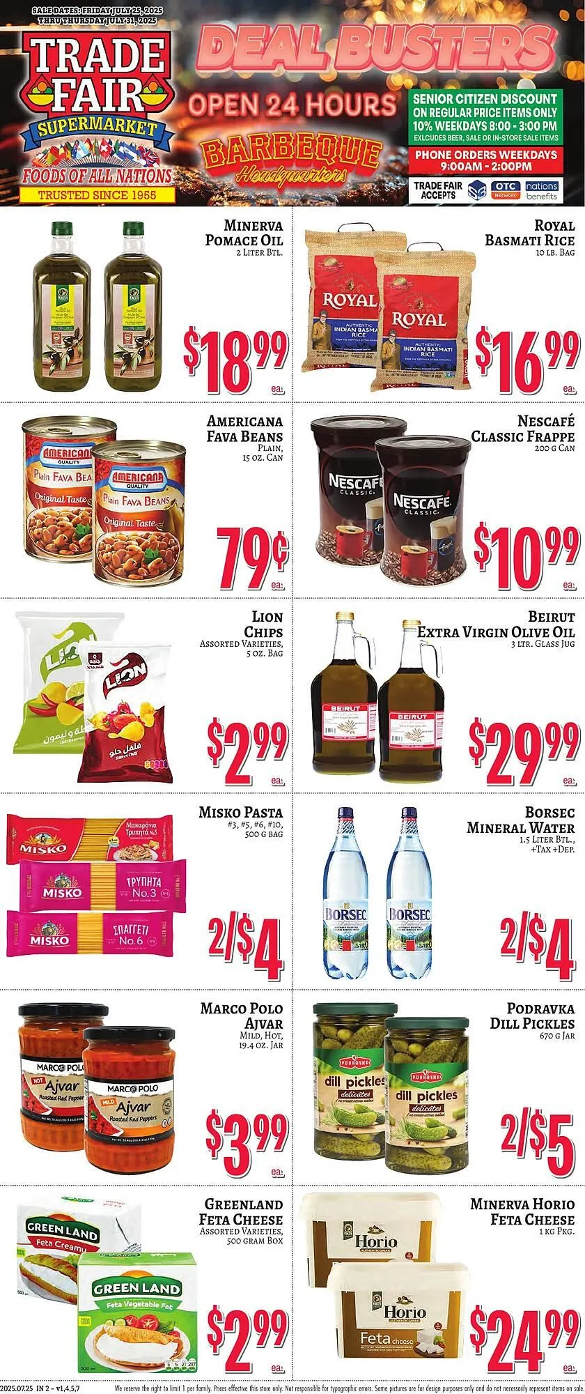 Weekly ad Trade Fair Supermarket Weekly Ad from July 25 to July 31 2025 - Page 3