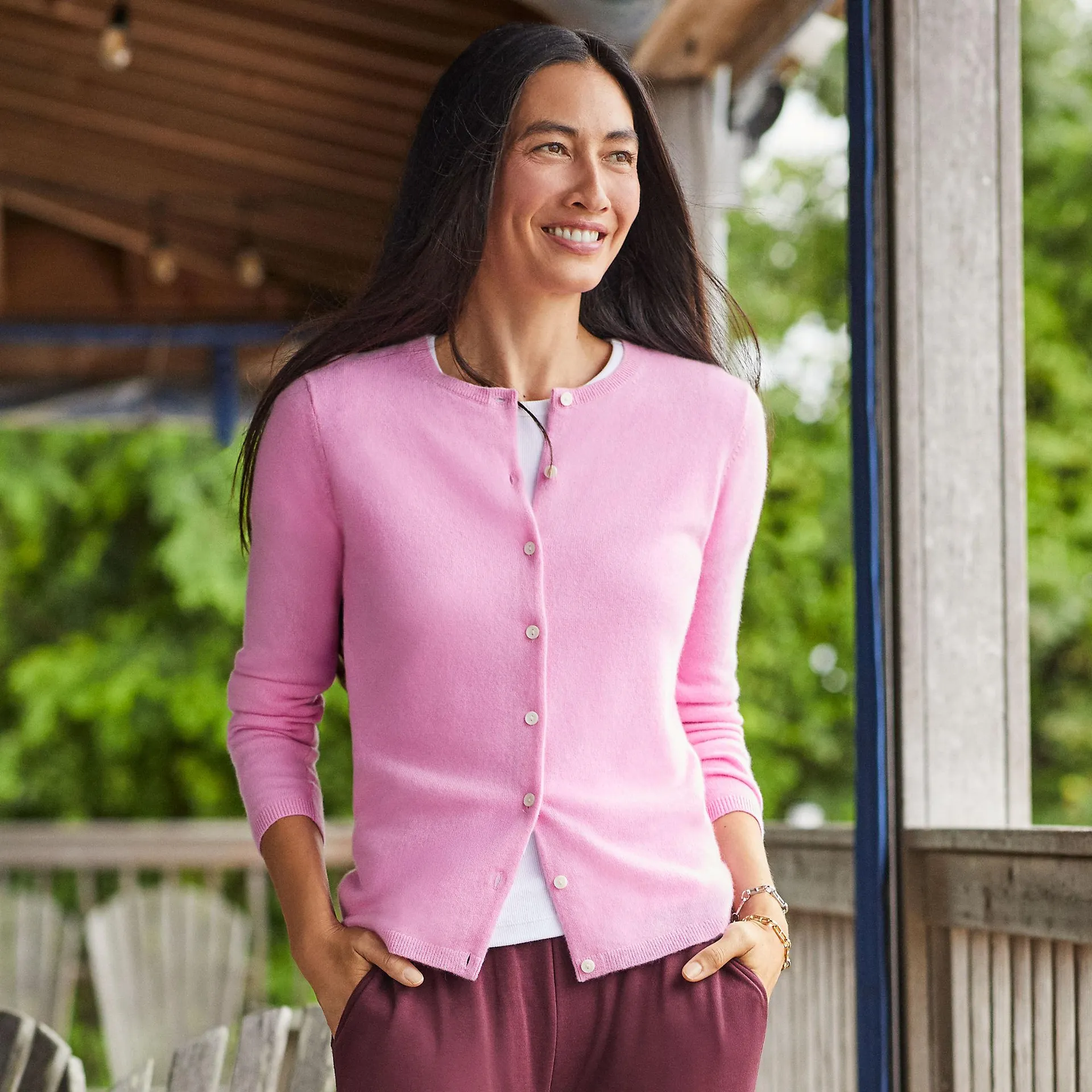 Women's Cashmere Cardigan Sweater