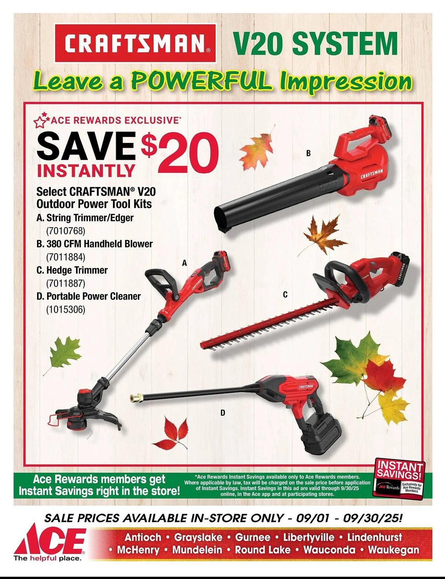 Weekly ad Ace Hardware flyer from September 1 to September 30 2025 - Page 6