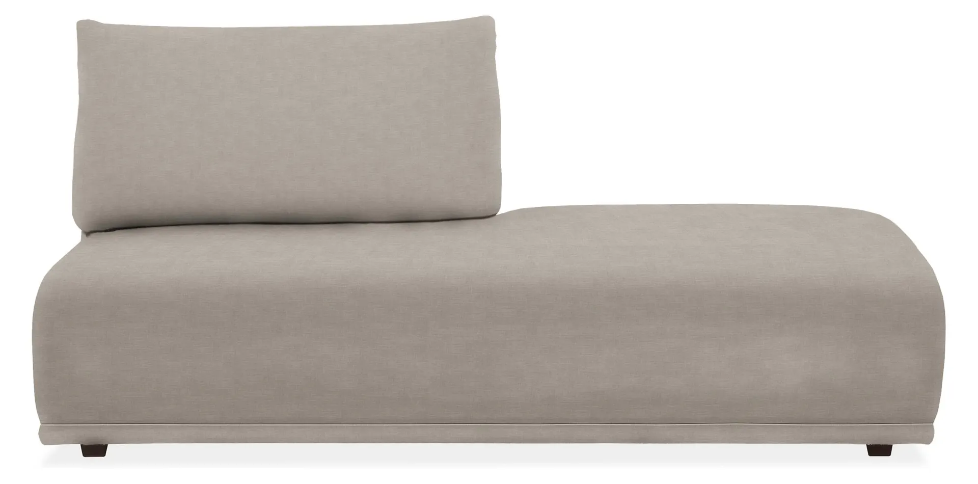 Fia 73" Left-Back Sofa in Mori Cement