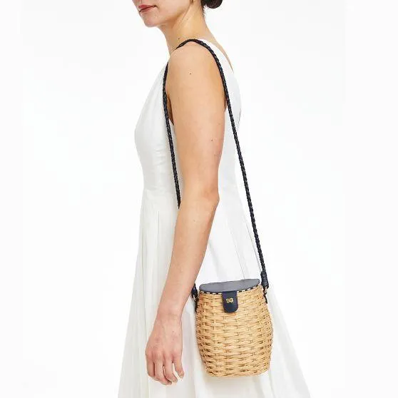 Wicker Crossbody Bag