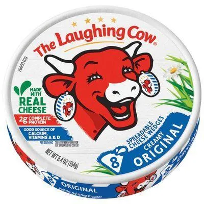 The Laughing Cow Creamy Original Spreadable Cheese Wedges