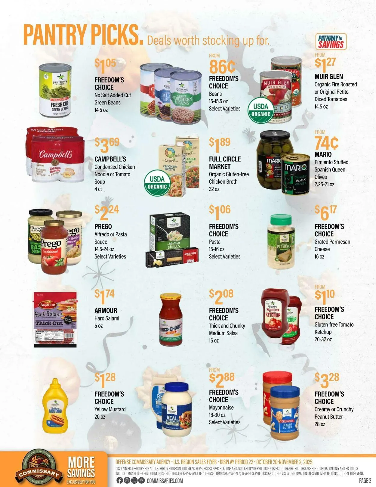 Weekly ad Commissary - Fort Irwin from October 20 to November 2 2025 - Page 3