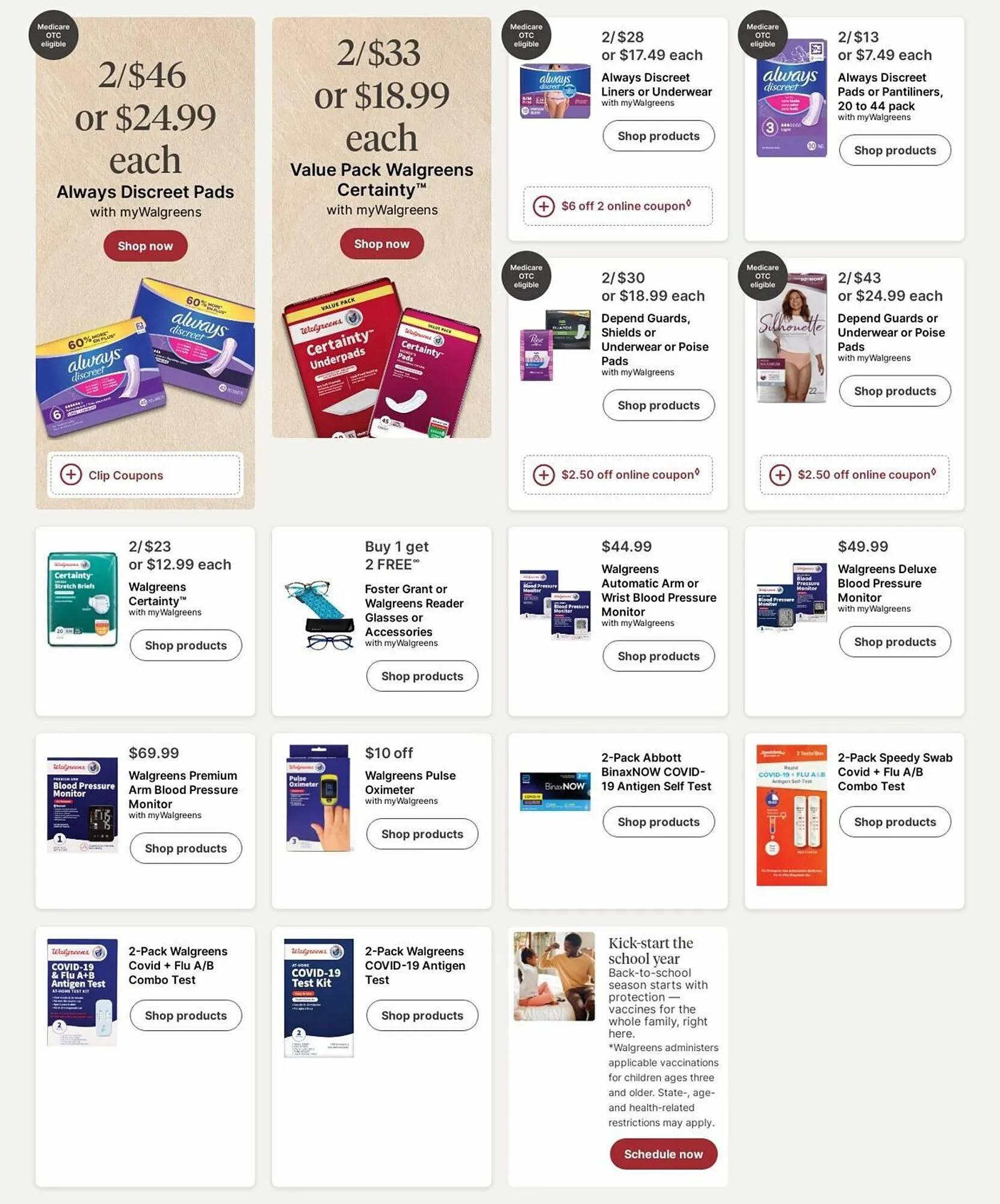Weekly ad Walgreens Weekly Ad from July 21 to July 30 2025 - Page 8