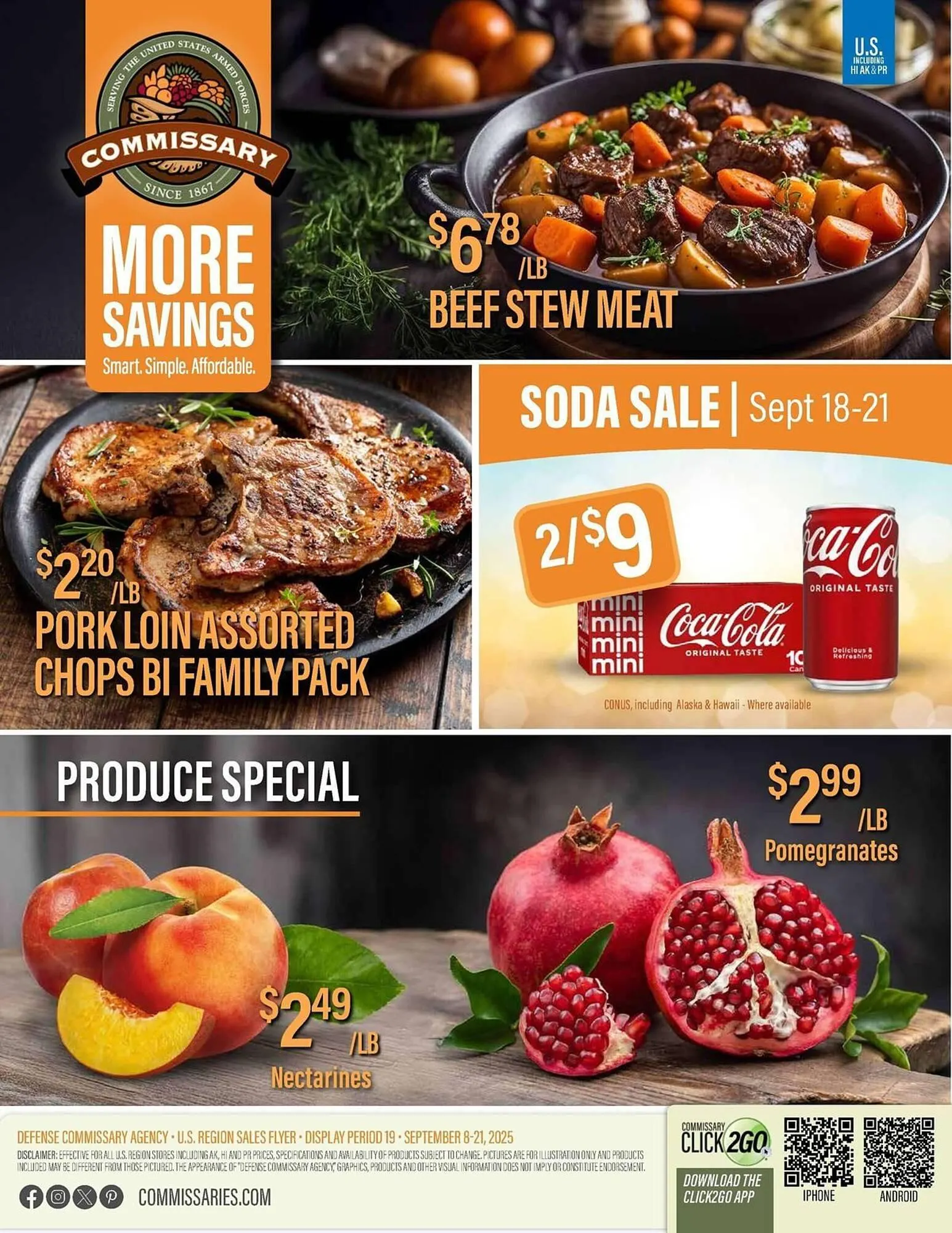 Weekly ad Commissary weekly ad from September 8 to September 21 2025 - Page 1