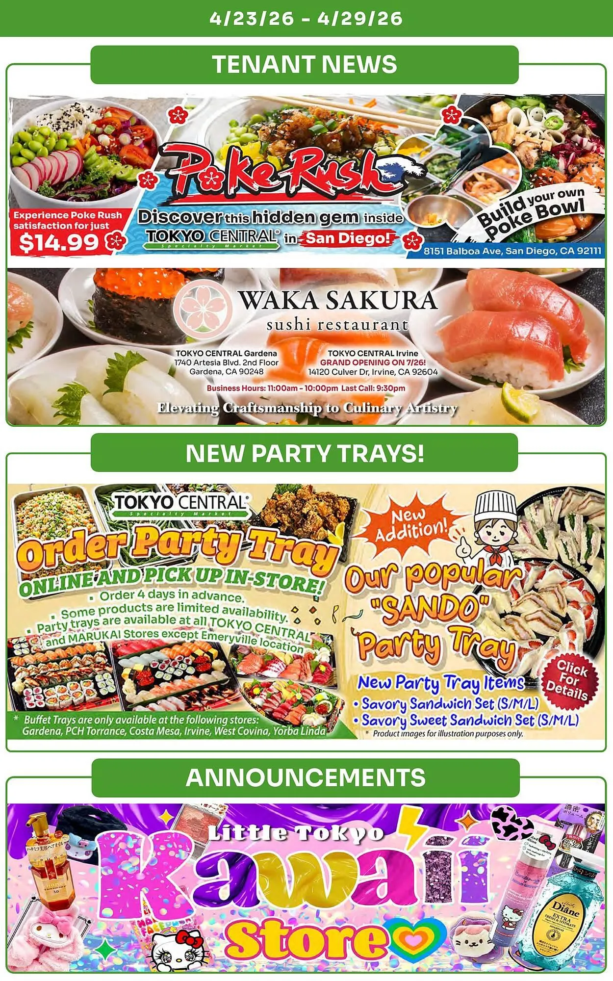 Weekly ad Tokyo Central Specialty Market weekly ad from April 23 to May 20 2026 - Page 11