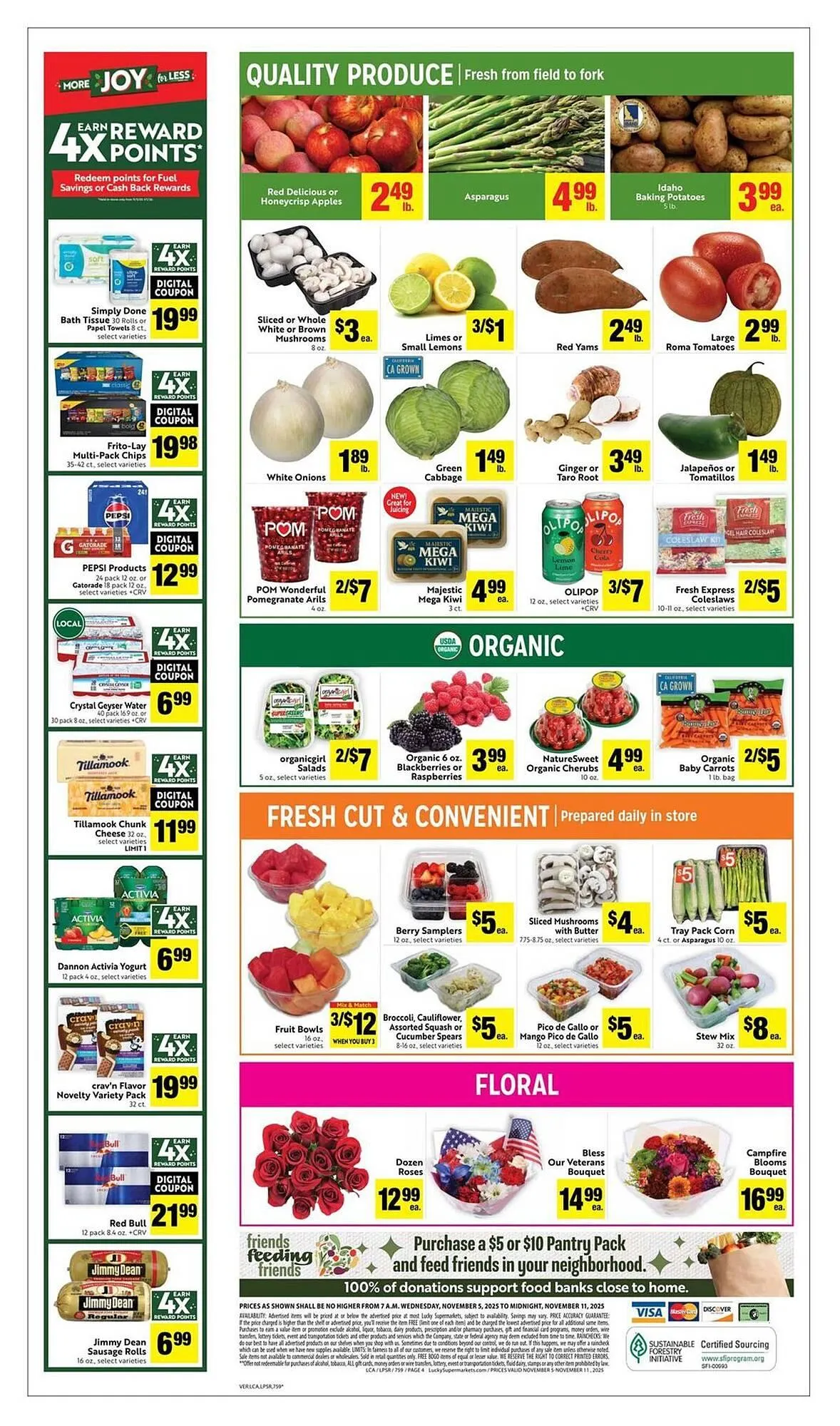 Weekly ad Lucky Supermarkets weekly ad from November 5 to November 11 2025 - Page 4
