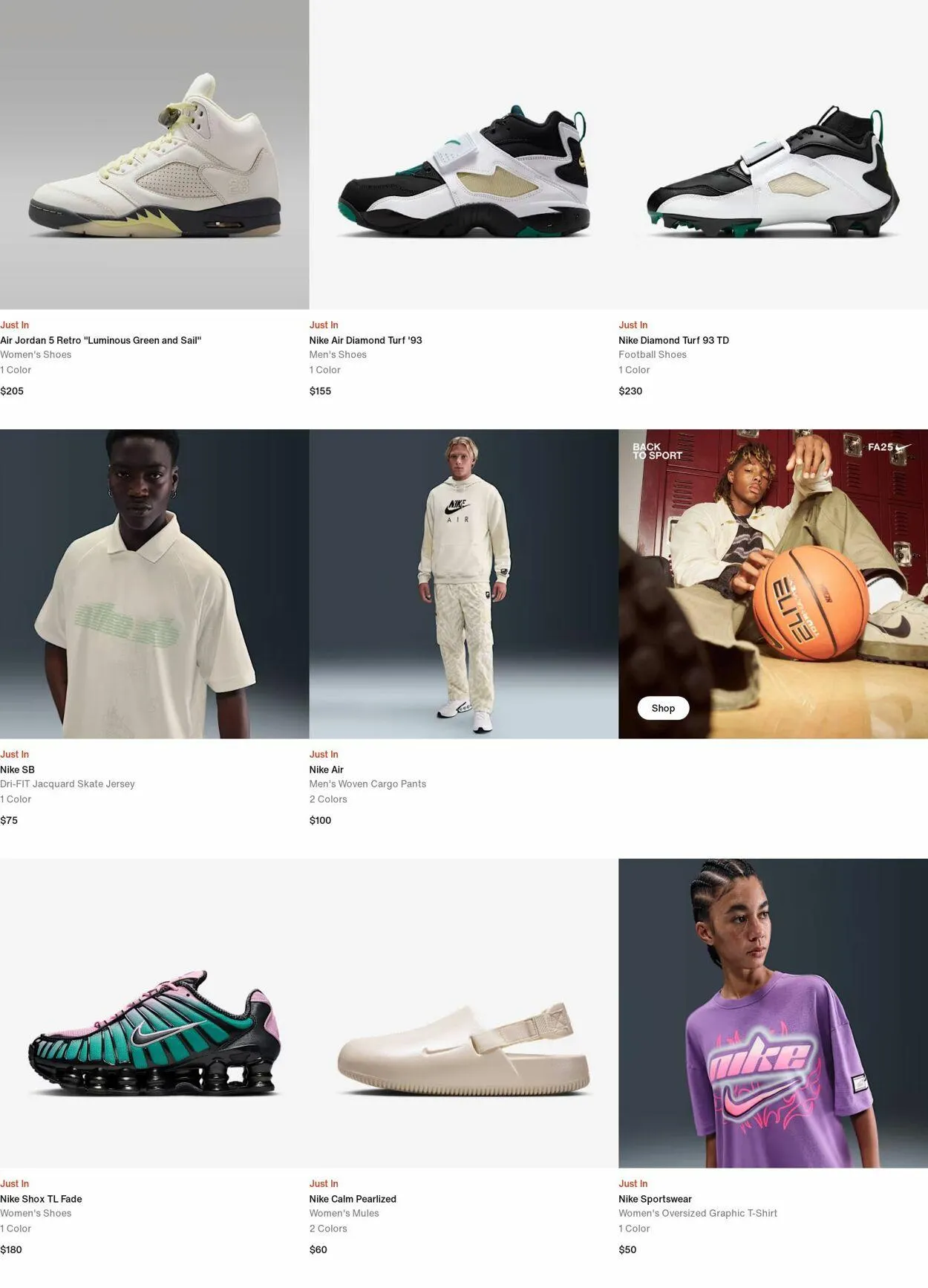 Weekly ad Nike from September 1 to September 10 2025 - Page 1