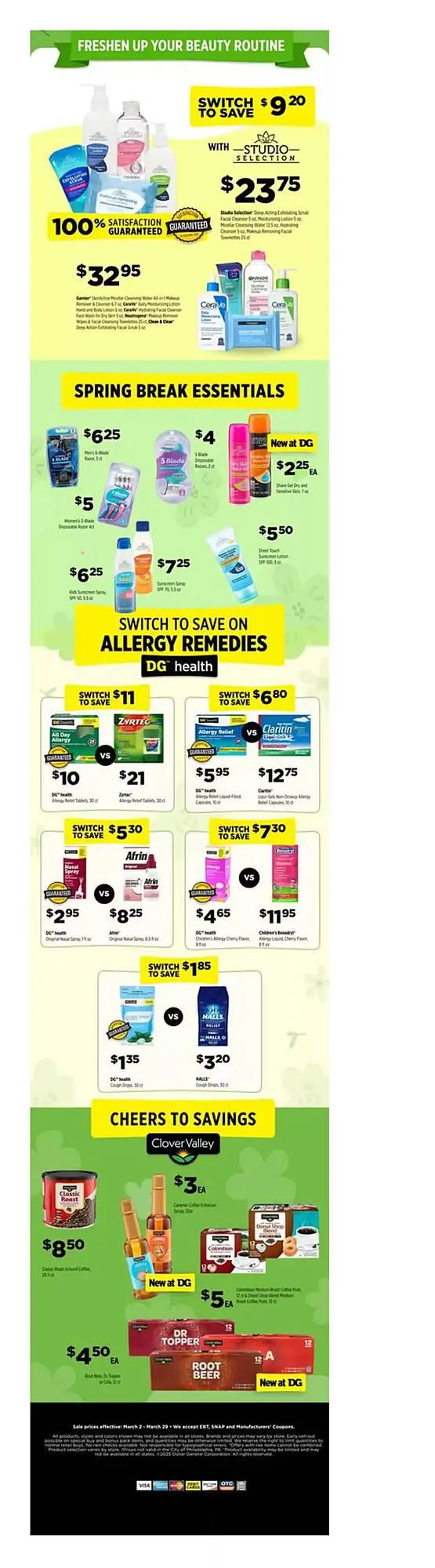 Weekly ad Dollar General Weekly Ad from March 2 to March 29 2025 - Page 2