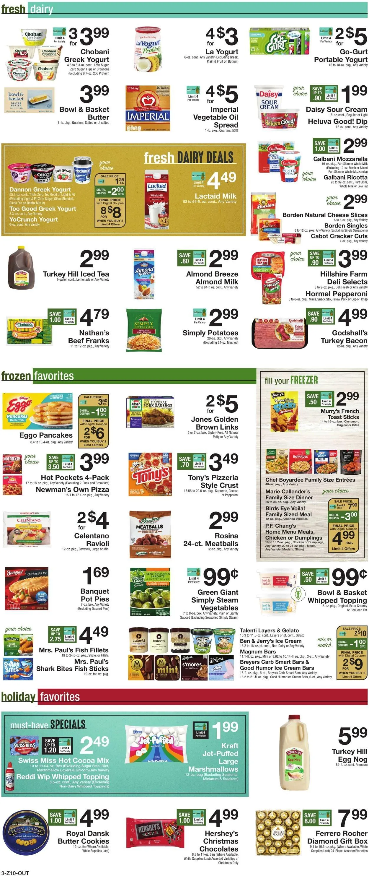 Weekly promotion Gerrity's Supermarkets Current weekly ad spanning from December 11 to December 18 2025 - Page 3 for Catalogue 365