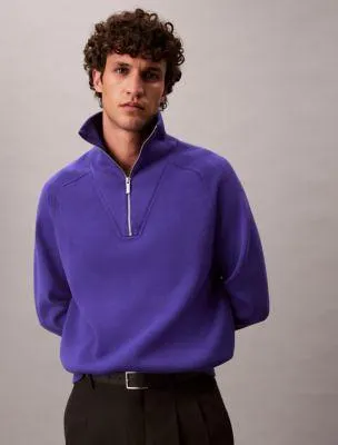 Tech Knit Quarter Zip Sweater