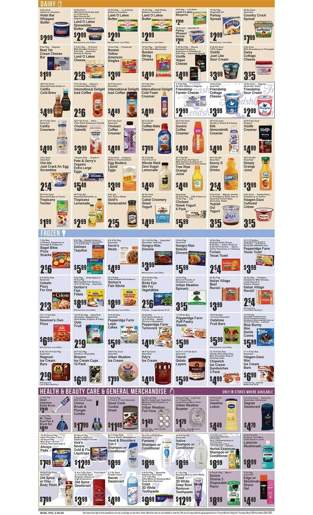 Weekly ad Food Universe circular from March 20 to March 26 2026 - Page 3