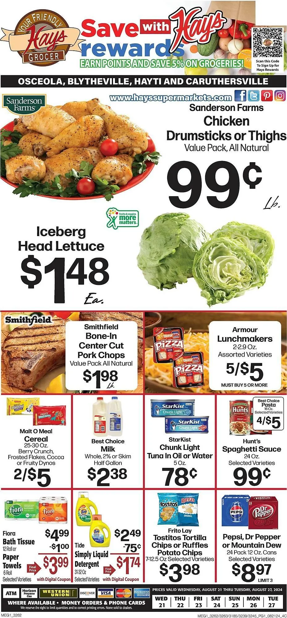 Weekly ad Hays Supermarket Weekly Ad from August 21 to August 27 2024 - Page 3