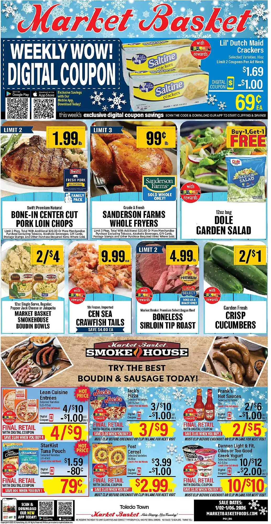 Weekly ad Market Basket weekly ad from January 2 to January 7 2026 - Page 1