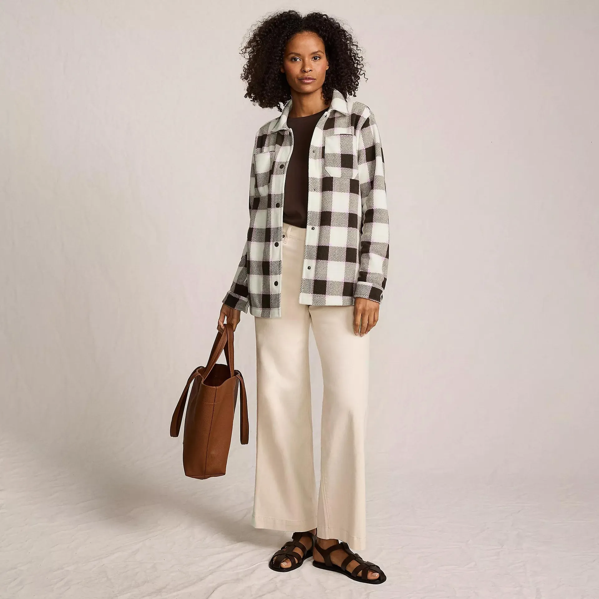 Women's Print Anyweather Fleece Shirt Jacket