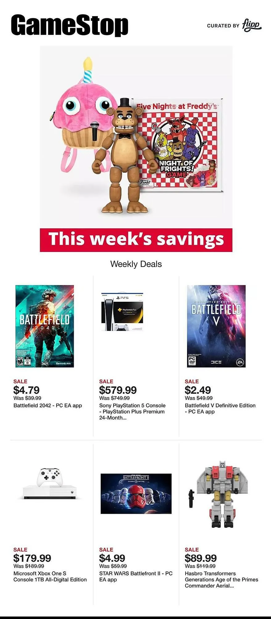 Weekly ad Game Stop Weekly Ad from May 12 to May 18 2025 - Page 1
