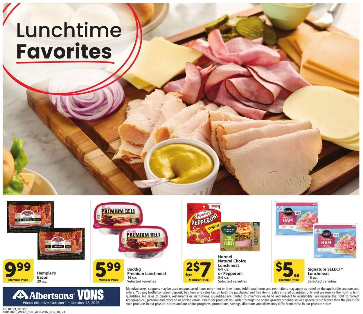Weekly ad Vons Current weekly ad from October 1 to October 28 2025 - Page 10