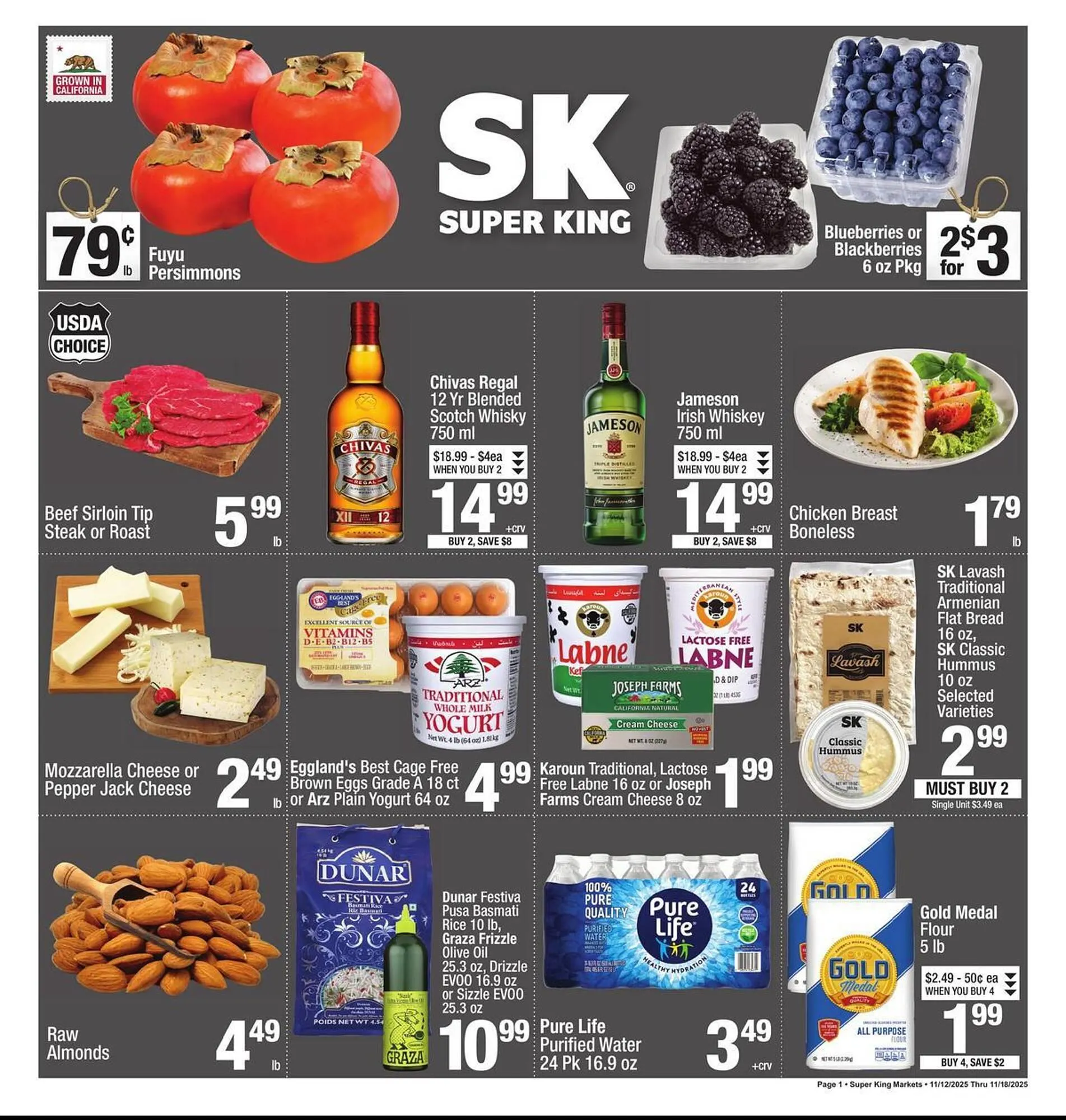 Weekly ad Super King Markets weekly ad from November 12 to November 18 2025 - Page 1