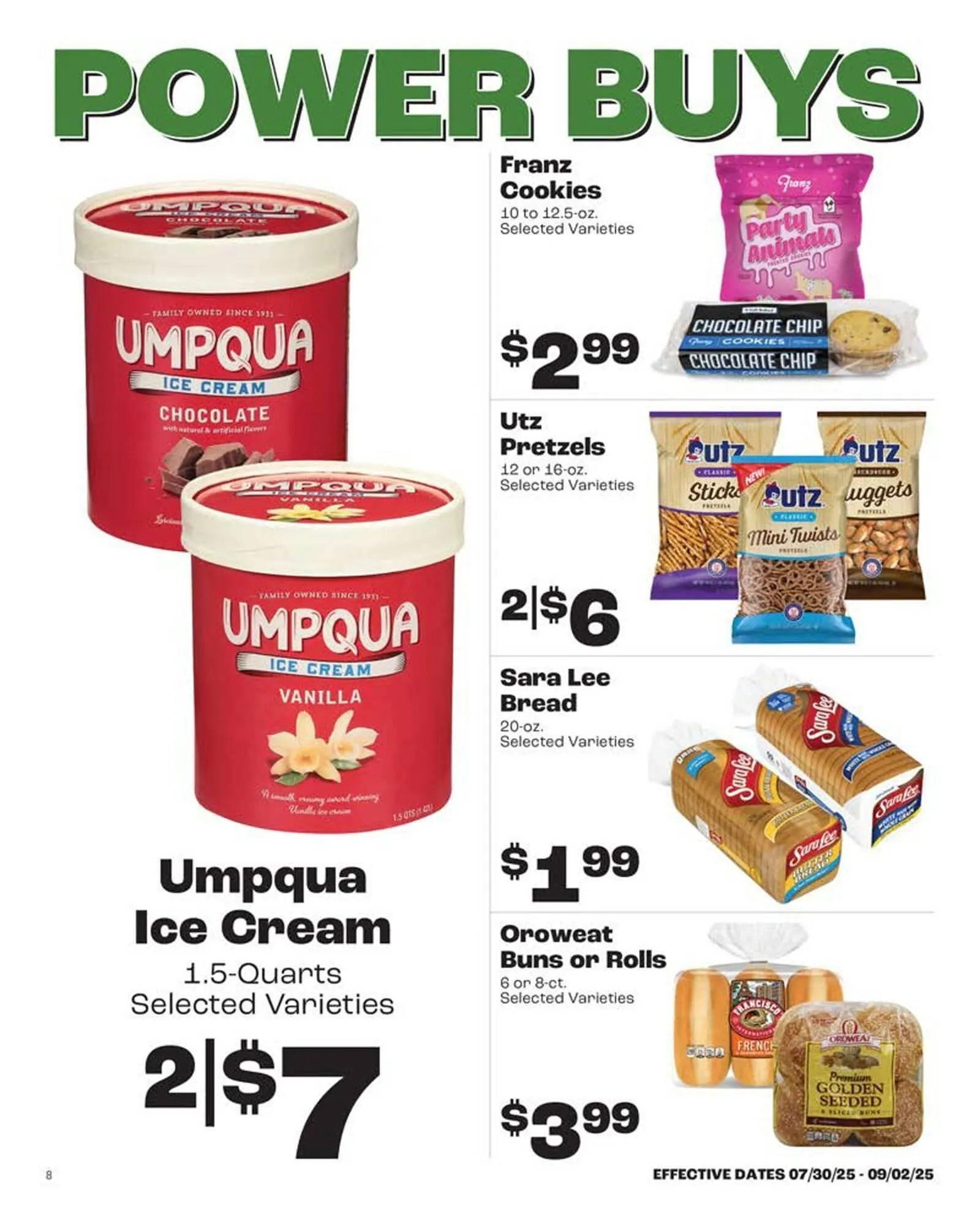 Weekly ad Rosauers Weekly Ad from July 30 to September 2 2025 - Page 8