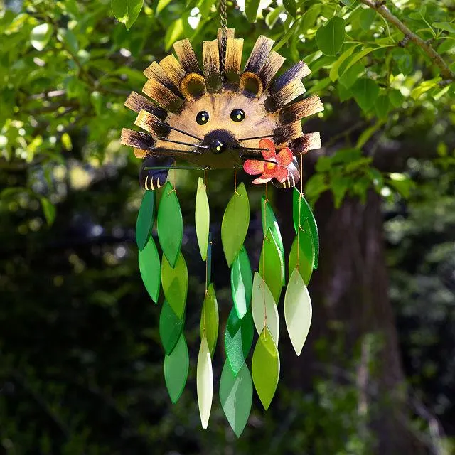 Harold the Hedgie Wind Chime