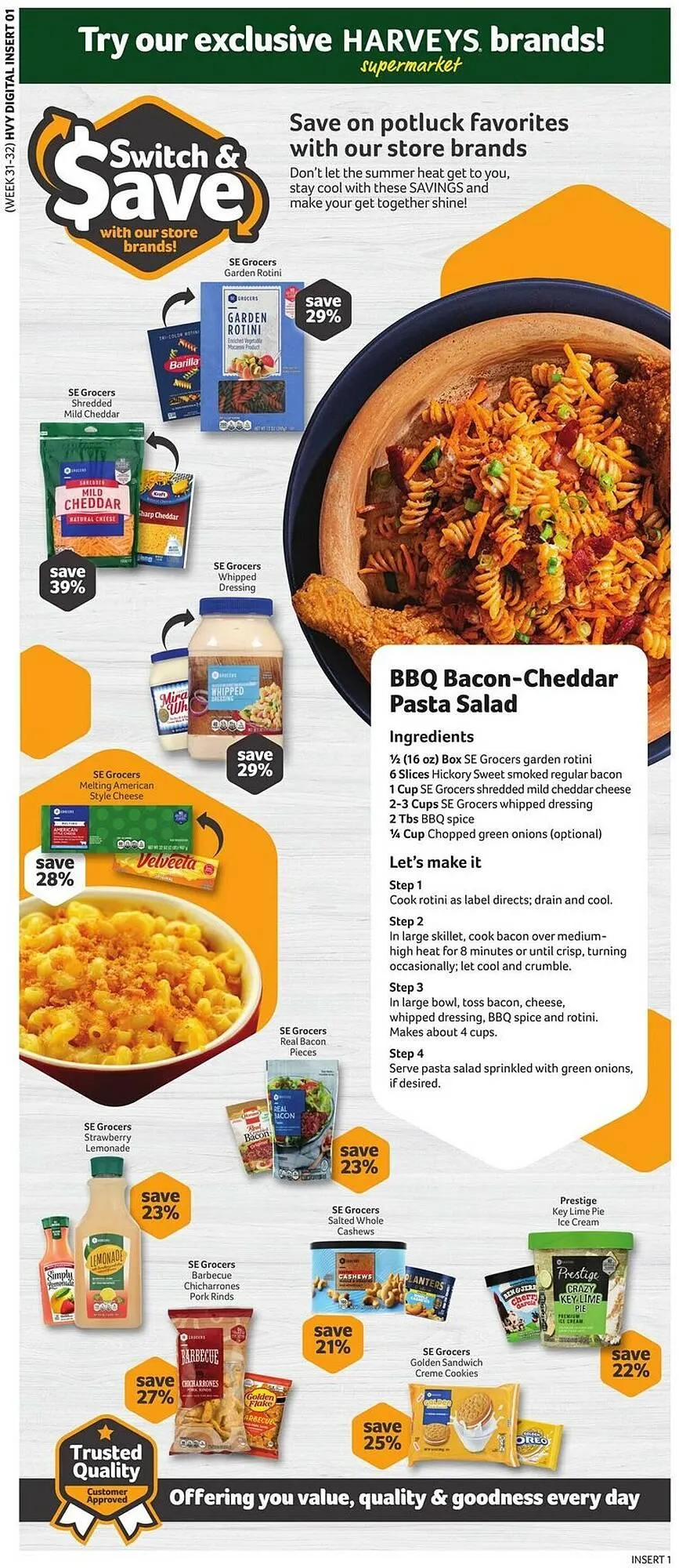 Weekly ad Harveys Supermarkets Weekly Ad from July 30 to August 5 2025 - Page 8