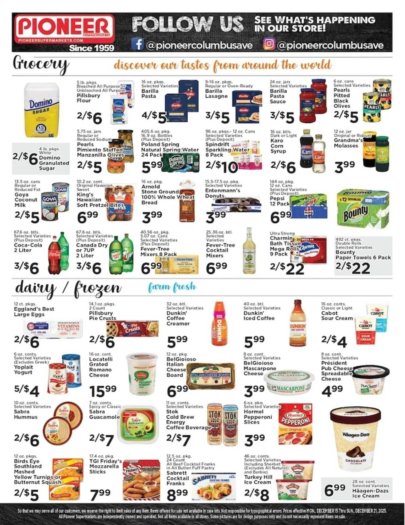 Weekly ad Pioneer Supermarkets weekly ad from December 15 to December 21 2025 - Page 2