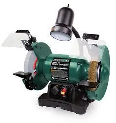 Masterforce® 5-Amp Corded 8" Variable Speed Bench Grinder